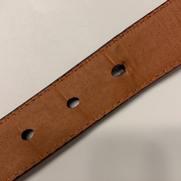 Men’s Brown Leather Belt - Picture 8 of 8